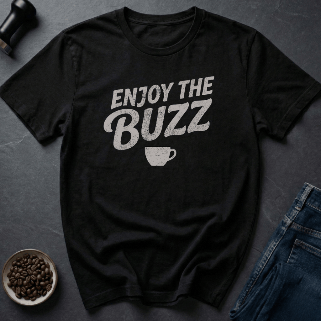Coffee graphic Legal Buzz T-Shirt in Black / S by Caffeine Dept