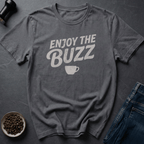 Coffee graphic Legal Buzz T-Shirt in Charcoal / S by Caffeine Dept