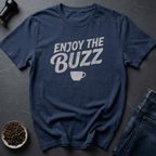 Coffee graphic Legal Buzz T-Shirt in Navy / S by Caffeine Dept