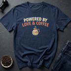 Coffee graphic Mom Coffee Love T-Shirt in Black / S by Caffeine Dept