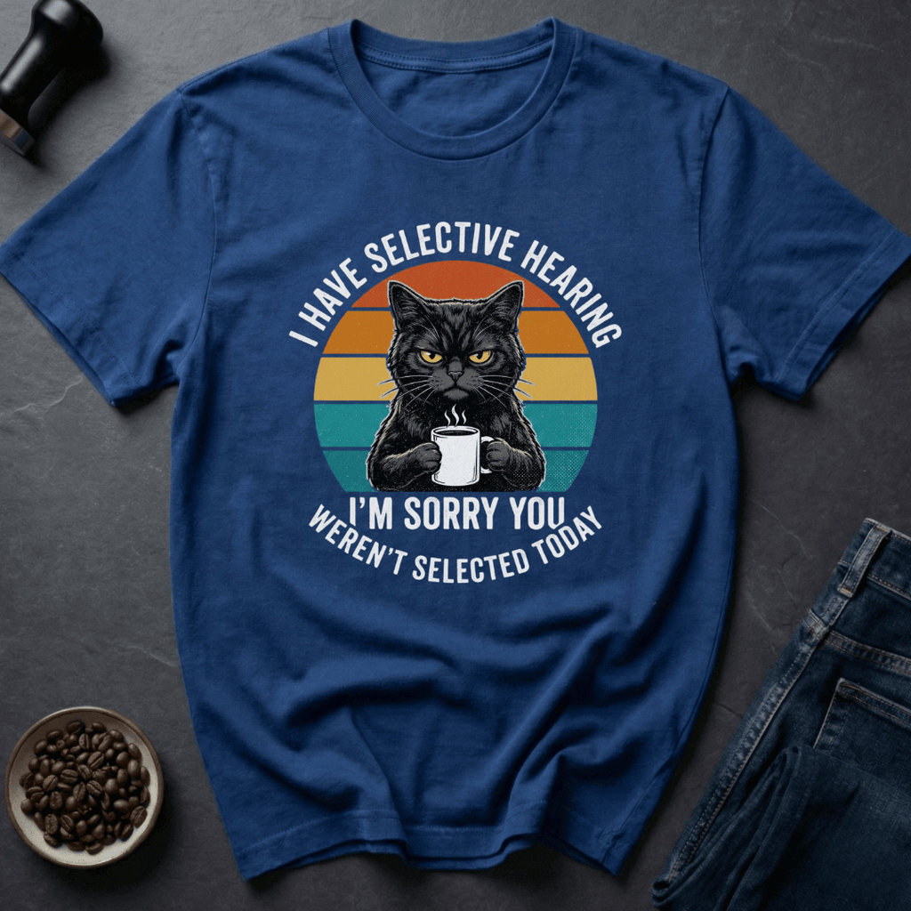 Coffee graphic Morning Attitude T-Shirt in Dark Chocolate / S by Caffeine Dept