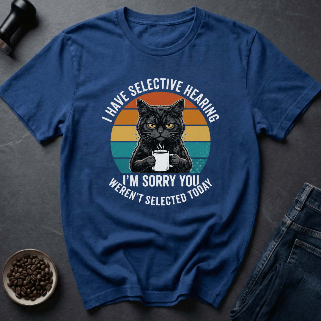 Coffee graphic Morning Attitude T-Shirt in Dark Chocolate / S by Caffeine Dept