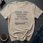 Coffee graphic Morning Error T-Shirt in White / S by Caffeine Dept