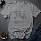 Coffee graphic Morning Error T-Shirt in White / S by Caffeine Dept