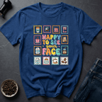 Coffee graphic Morning Smile T-Shirt in Navy / S by Caffeine Dept