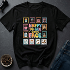 Coffee graphic Morning Smile T-Shirt in Navy / S by Caffeine Dept