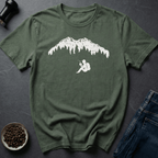 Coffee graphic Mountain Brew T-Shirt in Black / S by Caffeine Dept