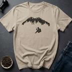Coffee graphic Mountain Brew T-Shirt in Black / S by Caffeine Dept
