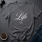Coffee graphic Mug Gang T-Shirt in Charcoal / S by Caffeine Dept