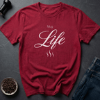 Coffee graphic Mug Gang T-Shirt in Heather Red / S by Caffeine Dept