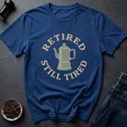 Coffee graphic Nap Time T-Shirt in Royal / S by Caffeine Dept