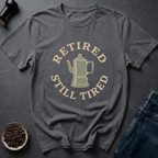 Coffee graphic Nap Time T-Shirt in Royal / S by Caffeine Dept