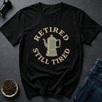 Coffee graphic Nap Time T-Shirt in Royal / S by Caffeine Dept