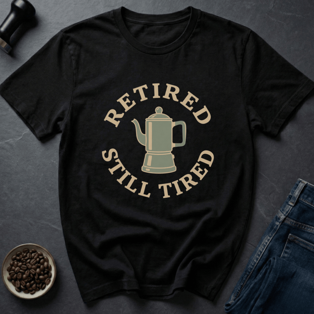 Coffee graphic Nap Time T-Shirt in Royal / S by Caffeine Dept