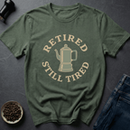 Coffee graphic Nap Time T-Shirt in Royal / S by Caffeine Dept