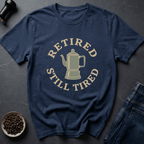 Coffee graphic Nap Time T-Shirt in Royal / S by Caffeine Dept