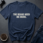 Coffee graphic Need Beans T-Shirt in Navy / S by Caffeine Dept