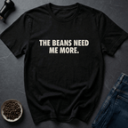 Coffee graphic Need Beans T-Shirt in Navy / S by Caffeine Dept