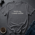 Coffee graphic Need Coffee T-Shirt in Black / S by Caffeine Dept