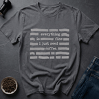 Coffee graphic Need Coffee T-Shirt in Charcoal / S by Caffeine Dept