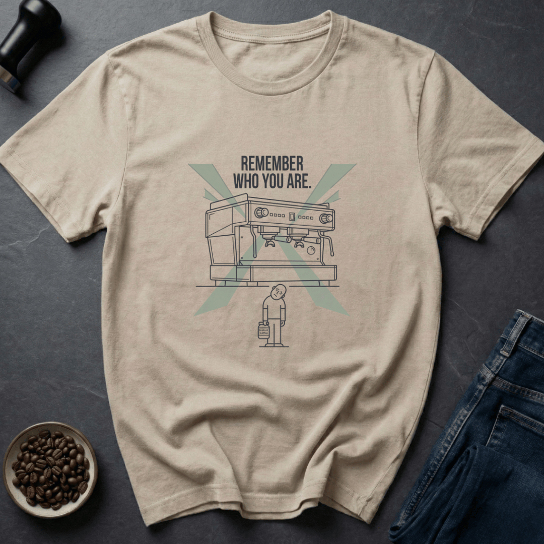 Coffee graphic Need Coffee T-Shirt in Sand / S by Caffeine Dept
