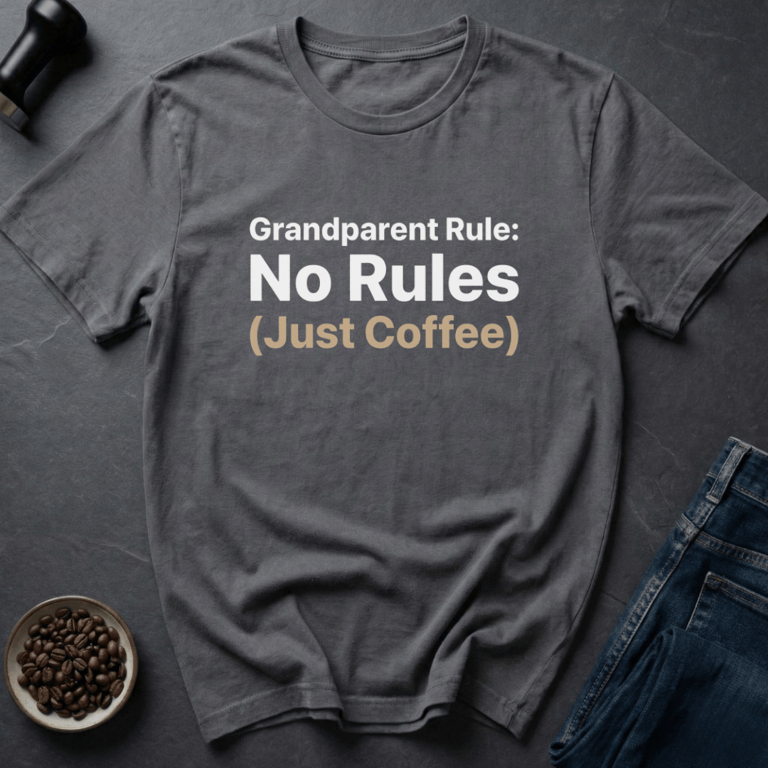Coffee graphic No Rules T-Shirt in Black / S by Caffeine Dept