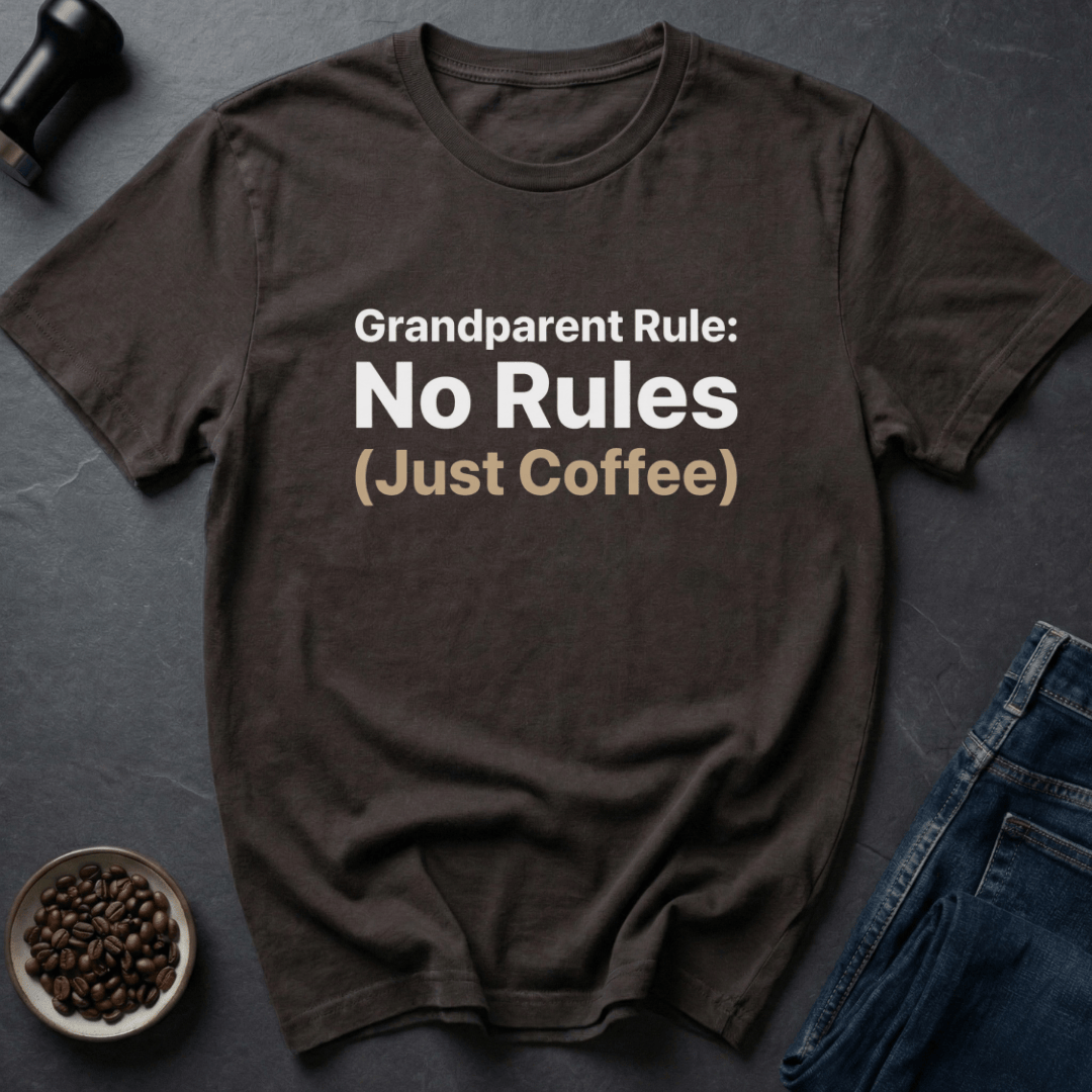 Coffee graphic No Rules T-Shirt in Black / S by Caffeine Dept