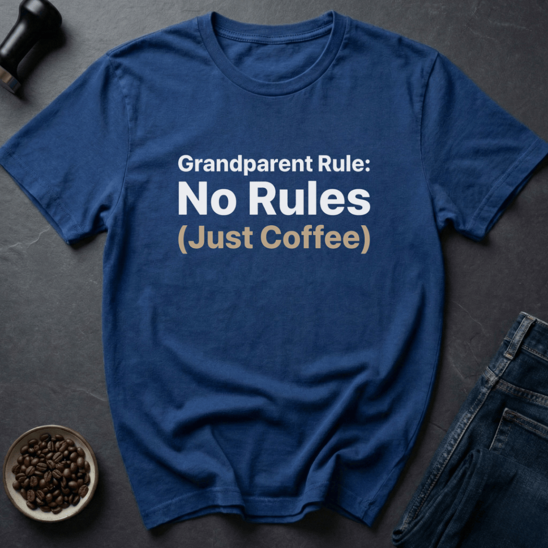 Coffee graphic No Rules T-Shirt in Black / S by Caffeine Dept