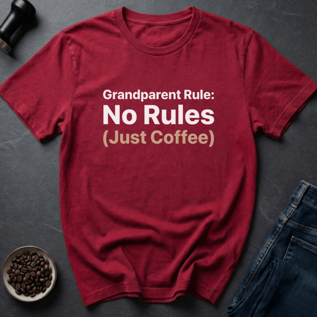 Coffee graphic No Rules T-Shirt in Black / S by Caffeine Dept