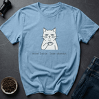 Coffee graphic Not Talking T-Shirt in Sand / S by Caffeine Dept