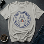 Coffee graphic Official Spokesperson T-Shirt in Ice Grey / S by Caffeine Dept