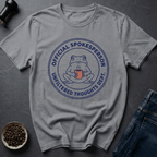 Coffee graphic Official Spokesperson T-Shirt in Ice Grey / S by Caffeine Dept