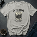 Coffee graphic On The Rocks T-Shirt in Sport Grey / S by Caffeine Dept
