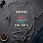 Coffee graphic Palm Roast T-Shirt in Charcoal / S by Caffeine Dept