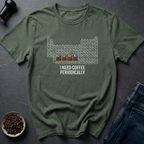 Coffee graphic Periodic Coffee T-Shirt in Navy / S by Caffeine Dept