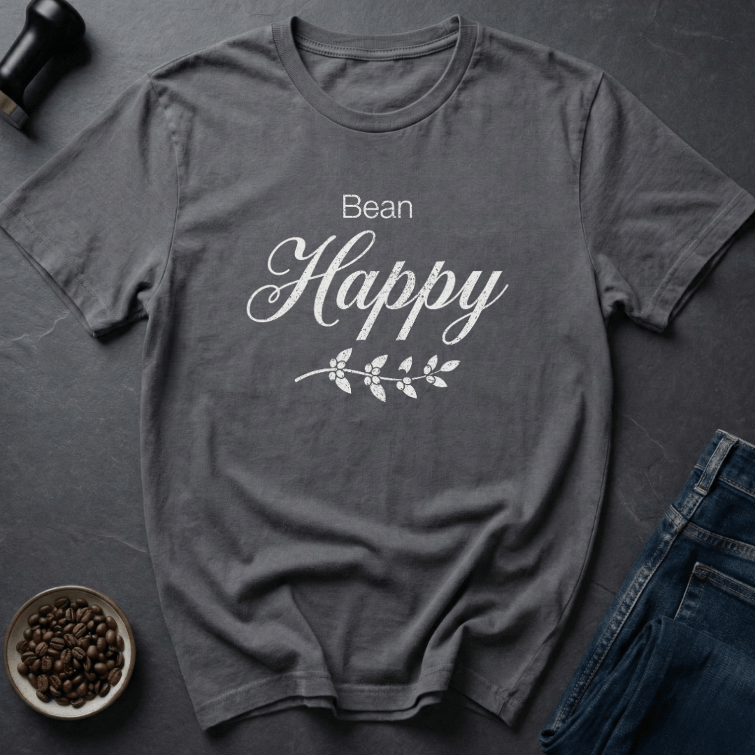 Coffee graphic Pun Life T-Shirt in Charcoal / S by Caffeine Dept