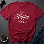 Coffee graphic Pun Life T-Shirt in Heather Red / S by Caffeine Dept