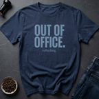 Coffee graphic Refueling Mode T-Shirt in Navy / S by Caffeine Dept