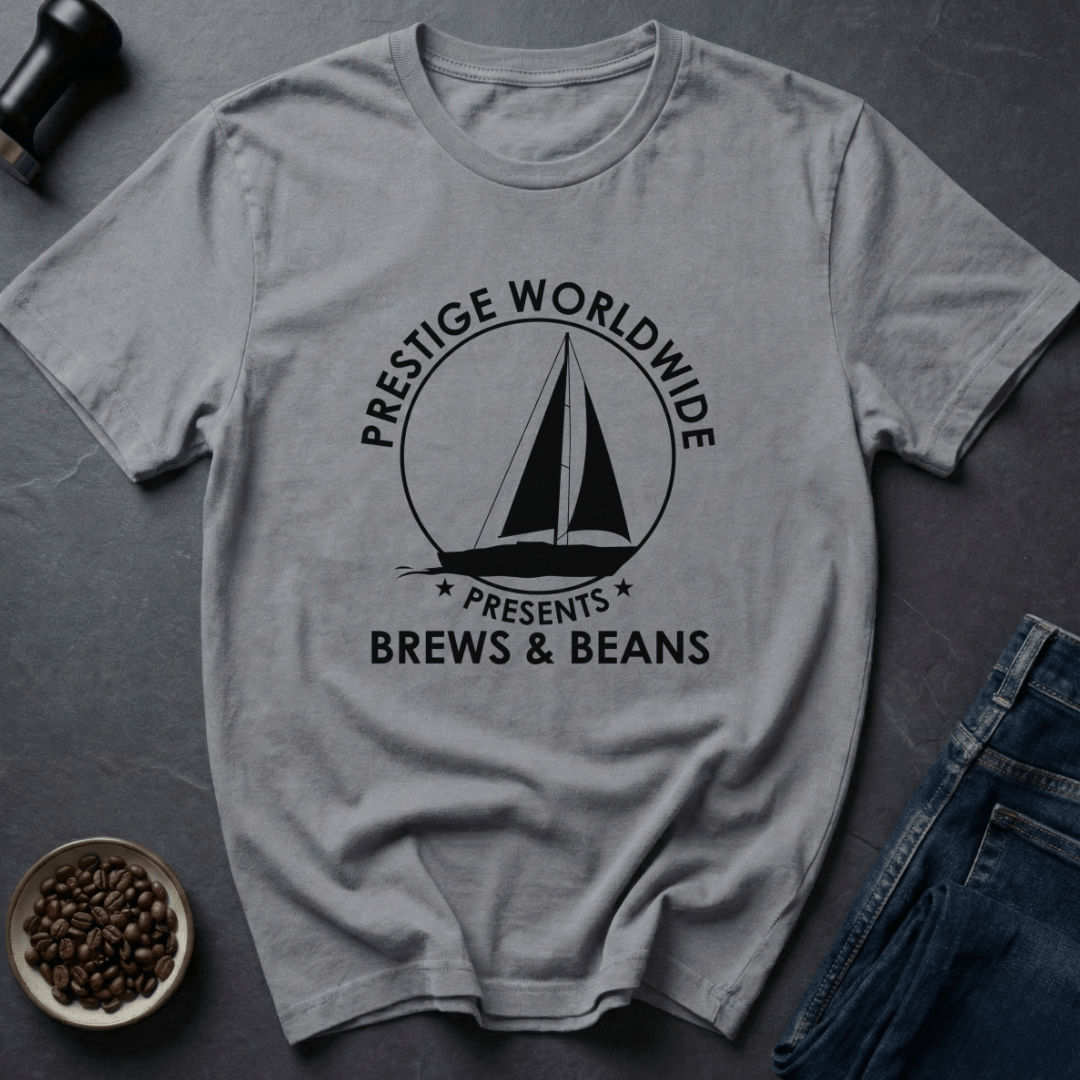 Coffee graphic Retro Brews T-Shirt in Sport Grey / S by Caffeine Dept