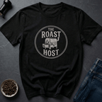 Coffee graphic Roast Master T-Shirt in Black / S by Caffeine Dept
