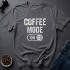 Coffee graphic Roast Switch T-Shirt in Charcoal / S by Caffeine Dept