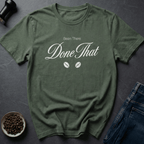Coffee graphic Seasoned Bean T-Shirt in Military Green / S by Caffeine Dept
