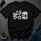 Coffee graphic Seed To Sip T-Shirt in Black / S by Caffeine Dept
