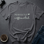 Coffee graphic Sip Zen T-Shirt in Charcoal / S by Caffeine Dept