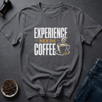 Coffee graphic Skilled Sip T-Shirt in Military Green / S by Caffeine Dept