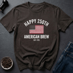 Coffee graphic Stars Sip T-Shirt in Dark Chocolate / S by Caffeine Dept
