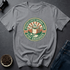 Coffee graphic Stay Grounded T-Shirt in Sport Grey / S by Caffeine Dept