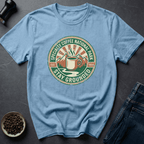 Coffee graphic Stay Grounded T-Shirt in Sport Grey / S by Caffeine Dept