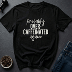 Coffee graphic Stim Mode T-Shirt in Black / S by Caffeine Dept