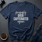 Coffee graphic Stim Mode T-Shirt in Navy / S by Caffeine Dept